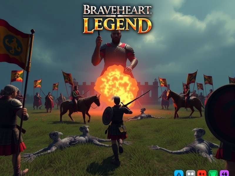 Braveheart Legend epic battle scene